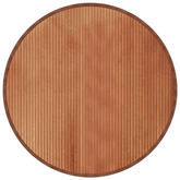 vidaXL Dywan okrągły, brązowy, 100 cm, bambusowy