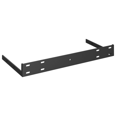 Półki ścienne, 2 szt., białe, 50x23x3,8 cm, MDF