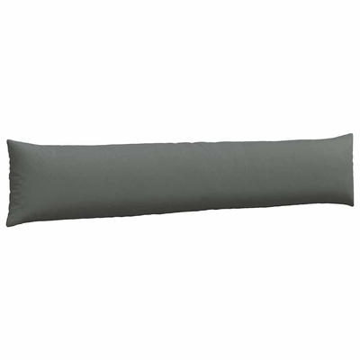 Poduszki na sofę 2 pcs Ciemnoszary 200 x 40 cm tkanina