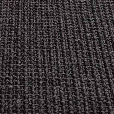 vidaXL Dywanik, naturalny sizal, 80x250 cm, czarny