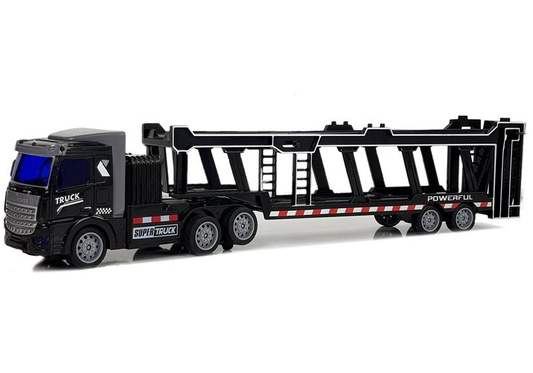 Duża Laweta Zdalnie Sterowana Czarna 36cm Efekty Świetlne