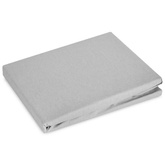 Prześcieradło Gład jasnoszare 100x200