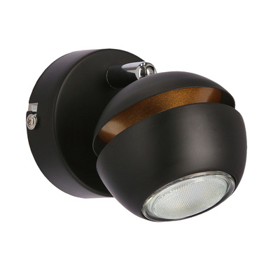 Boni kinkiet 1x3w gu10 led czarny