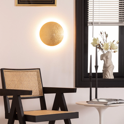 Kinkiet LED 18W Złoty Abruzzo Greta 2800-3200K
