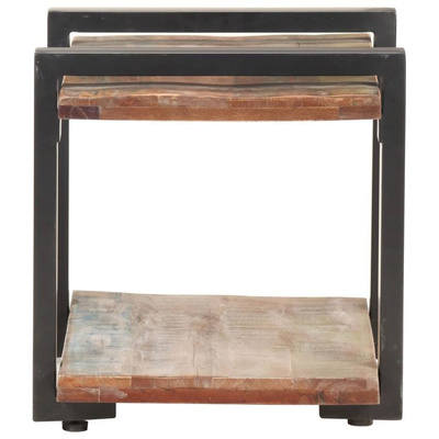 vidaXL Szafka pod TV, 90x40x40 cm, lite drewno z odzysku
