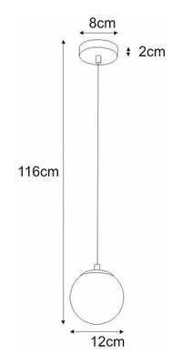 Lampa wisząca K-8034A-1 z serii LAYLA KAJA