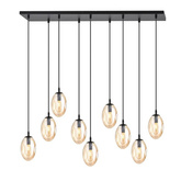 Lampa wisząca ASTRAL 9 BL MIODOWY
