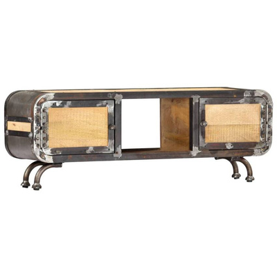 vidaXL Szafka pod TV, 120 x 30 x 42 cm, lite drewno mango