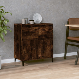 vidaXL Komoda, przydymiony dąb, 60x35x70 cm, materiał drewnopochodny model standard