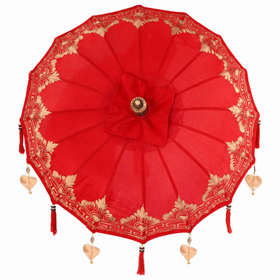 Baliński Parasol Czerwony 125 x 125 x 260 cm
