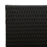 Wysoki Doniczka Czarny 55 x 22 x 70 cm polirattan