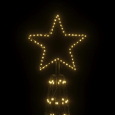 Choinka stożkowa, 3000 ciepłych białych LED, 230x800 cm