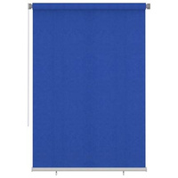 vidaXL Roleta zewnętrzna, 160x230 cm, niebieska, HDPE