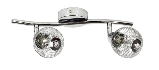 Lampa ścienna candellux novel 92-06967 listwa g9 chrom