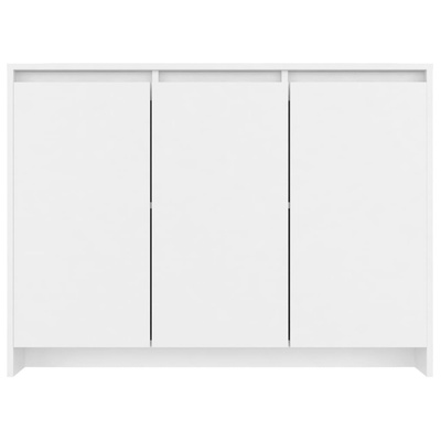Komoda, biała, 102x33x75 cm, materiał drewnopochodny