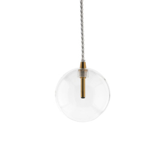 Lampa designerska Abigali GLOBO G4 ?100mm złota