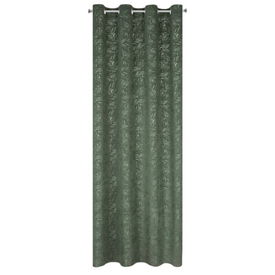 Zasłona Octavia ciemnomiętowa 140x250