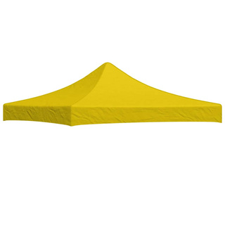 Dach namiotu imprezowego, 3 x 3 m, żółty, 270 g/m?