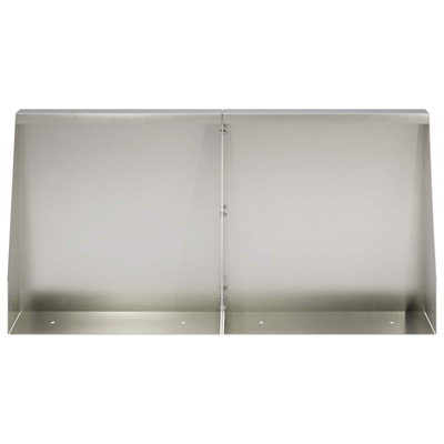 Mur oporowy 6 szt. 40 x 12 x 40 cm Stal nierdzewna srebrny