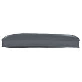 Poduszka Antracyt 100 x 40 x 8 cm Materiał Oxford