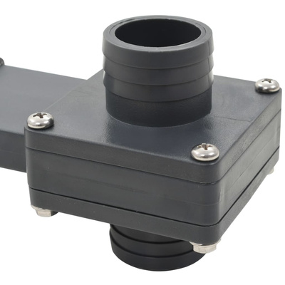 Zasuwowy zawór basenowy, 2 szt., 1,5"