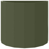 Donica Zielony oliwkowy 60 x 30 x 50 cm Stal
