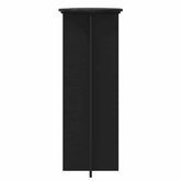 Stojak na rośliny 2 pcs Czarny ?40 x 100 cm Drewno inżynieryjne