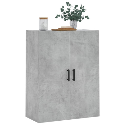 vidaXL Szafka wisząca, szarość betonu, 69,5x34x90 cm wariant 6