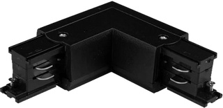 8010 ŁĄCZNIK KĄTOWY TRÓJOBWODOWY CZARNY