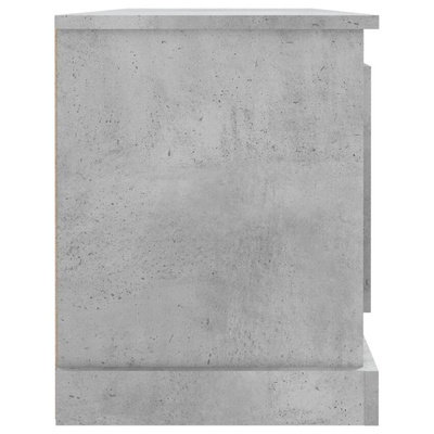 Szafka pod TV, szarość betonu, 100x35,5x45 cm vidaXL