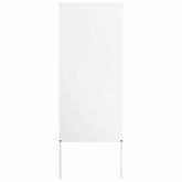 Ekran zapewniający prywatność w ogrodzie Biały 50 x 140 cm