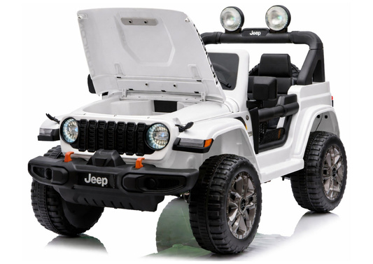Pojazd Na Akumulator Jeep Rubicon 4x4 DK-JWR556 4x200W 24V Biały