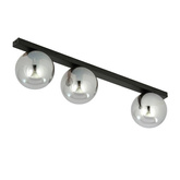 Lampa sufitowa  FIT 3 BLACK/GRAFIT