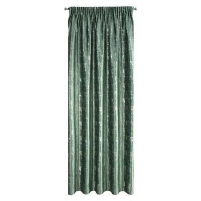 Zasłona Vilma ciemnozielona 140x270