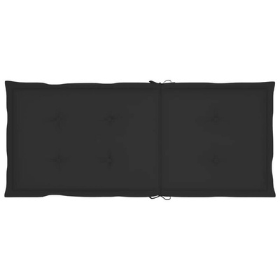 vidaXL Składane krzesła ogrodowe z poduszkami, 3 szt., drewno akacjowe