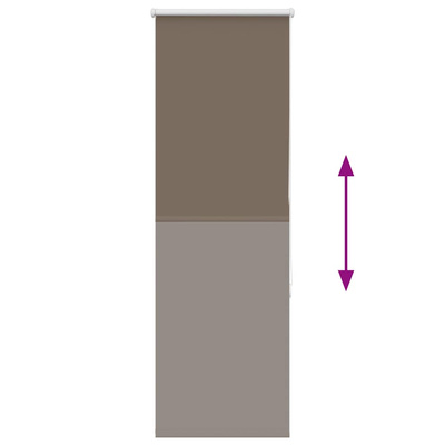 Roleta zaciemniająca Coffee 50x175 cm Szerokość tkaniny