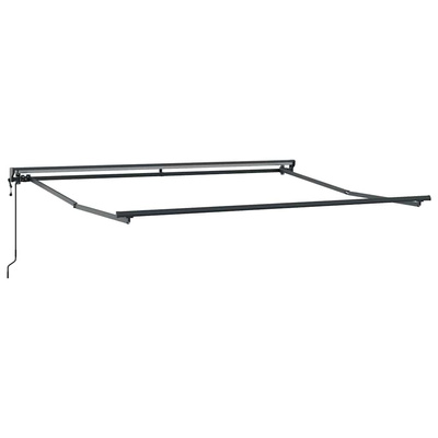 Rama markizy Z regulacją Antracyt 3,5 x 2,5 m Stal