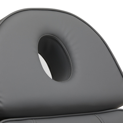 Fotel kosmetyczny elektryczny SILLON Lux 273b 3 silniki szary, szara podstawa 148187