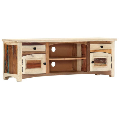 Szafka pod TV, 120x30x40 cm, lite drewno odzyskane vidaXL