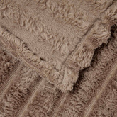 Koce narzutowe 6 pcs Camel 240 x 220 cm Polar