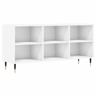 vidaXL Szafka pod TV, biała, 103,5x30x50 cm, materiał drewnopochodny