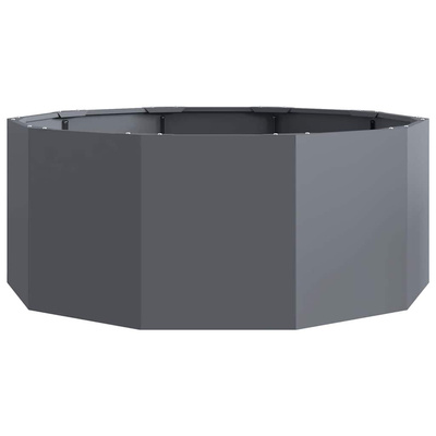Donica Antracyt 90 x 90 x 35 cm Stal