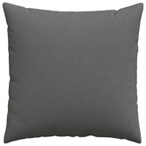 Poduszki na sofę 2 pcs Ciemnoszary 60 x 60 cm tkanina