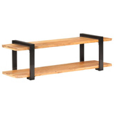 vidaXL Szafka pod TV, 130 x 40 x 40 cm, lite drewno akacjowe