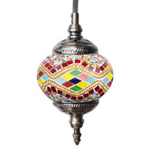 Lampa wisząca mozaikowa orientalne ULFN322C