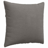 Poduszki na sofę 2 pcs Jasnoszary 50 x 50 cm Tkanina sztruksowa