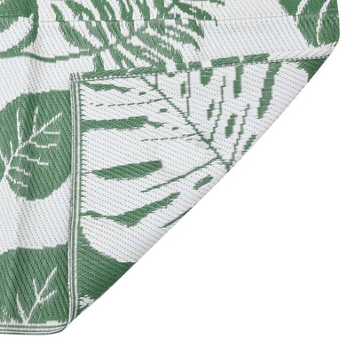 vidaXL Dywan zewnętrzny, zielony, 190x290 cm, PP