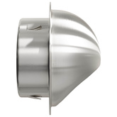 Pokrywy wentylacyjne 2 pcs Srebrny 80 mm Stal nierdzewna