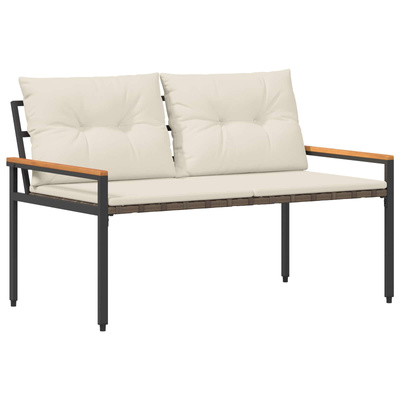 Ławka ogrodowa 2 -Seater 116 x 67,5 x 72 cm polirattan
