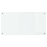 Panel kuchenny przezroczysty 100 x 50 cm szkło hartowane